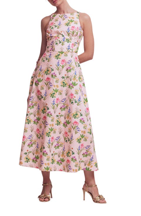 Occasion Floral Print Maxi Sundress