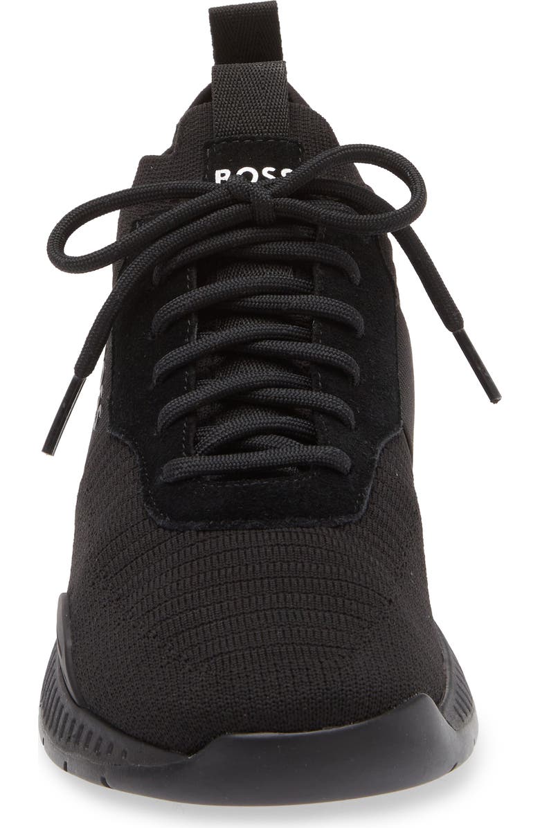 BOSS Titanium Sneaker, Alternate, color, Black
