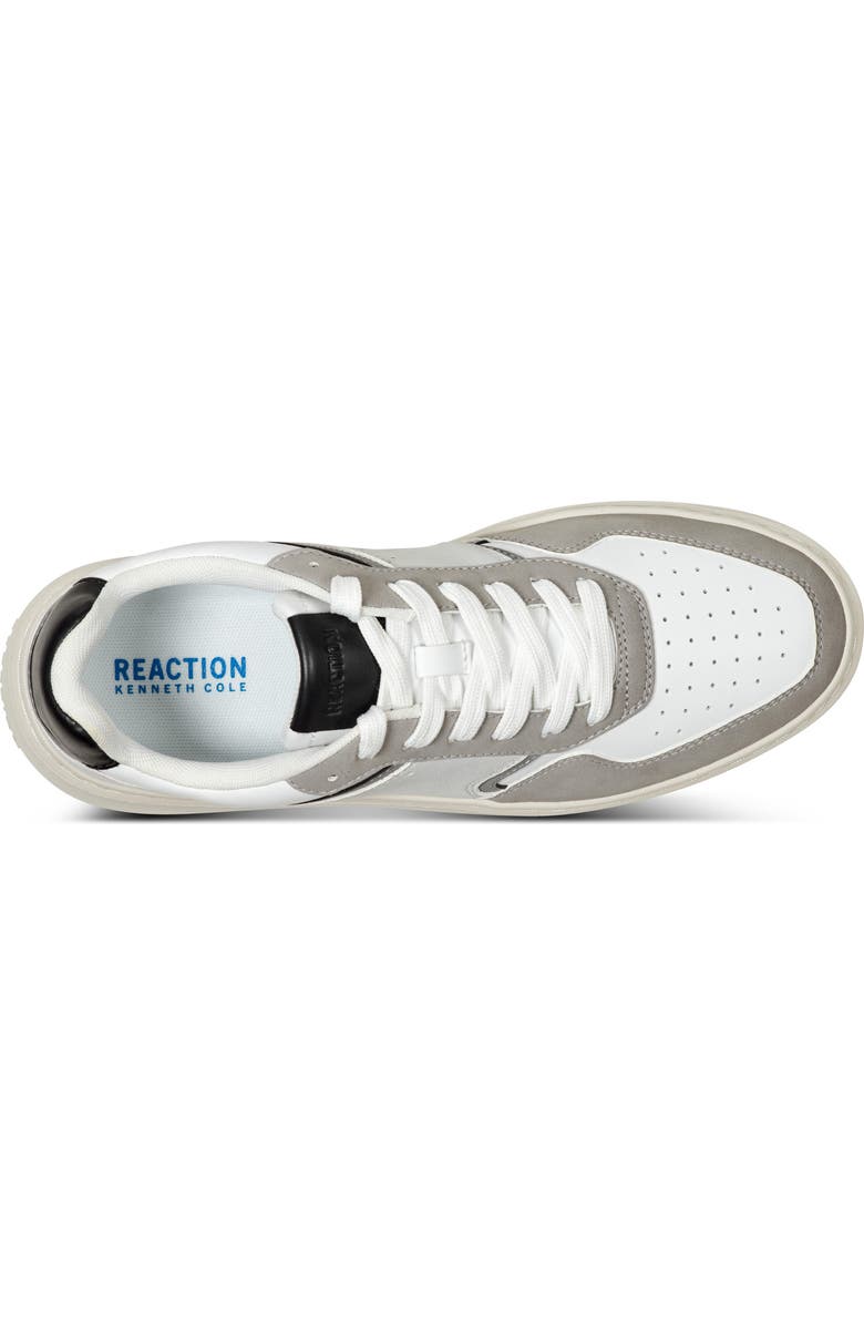 Kenneth Cole Reaction Dover Low Top Sneaker, Alternate, color, White