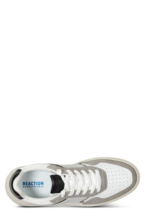 Kenneth Cole Reaction Dover Low Top Sneaker In White