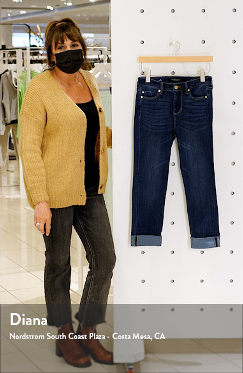 Liverpool Charlie Wide Cuff Capri Jeans, sales video thumbnail