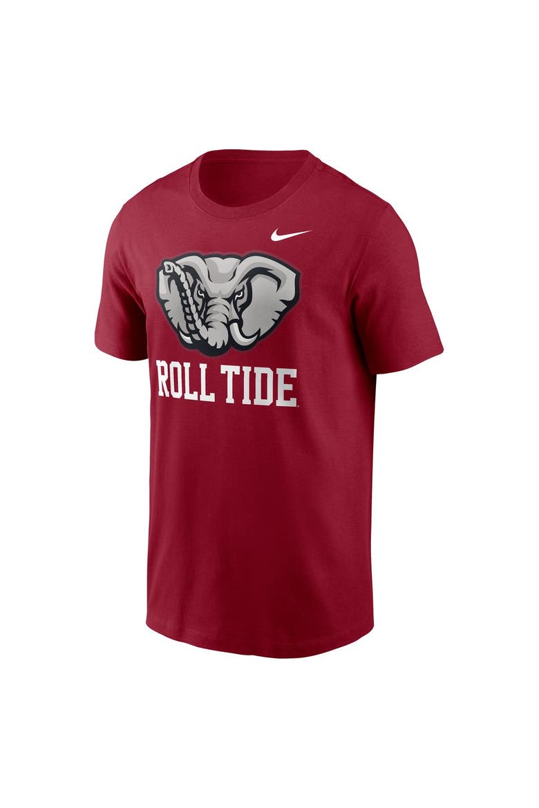 Men's Nike  Crimson Alabama Crimson Tide Primetime Logo Mantra T-Shirt, Alternate, color, Crimson