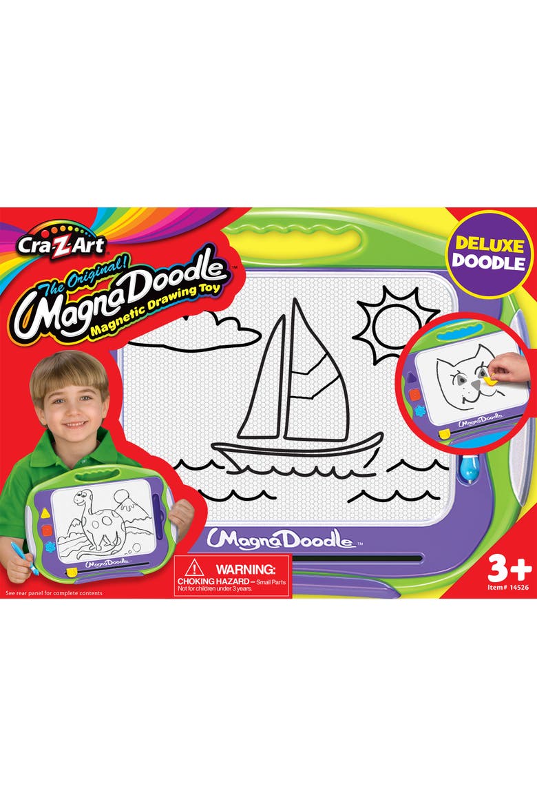 The Original Magna Doodle Magnetic Drawing Toy, Main, color, Multicolored