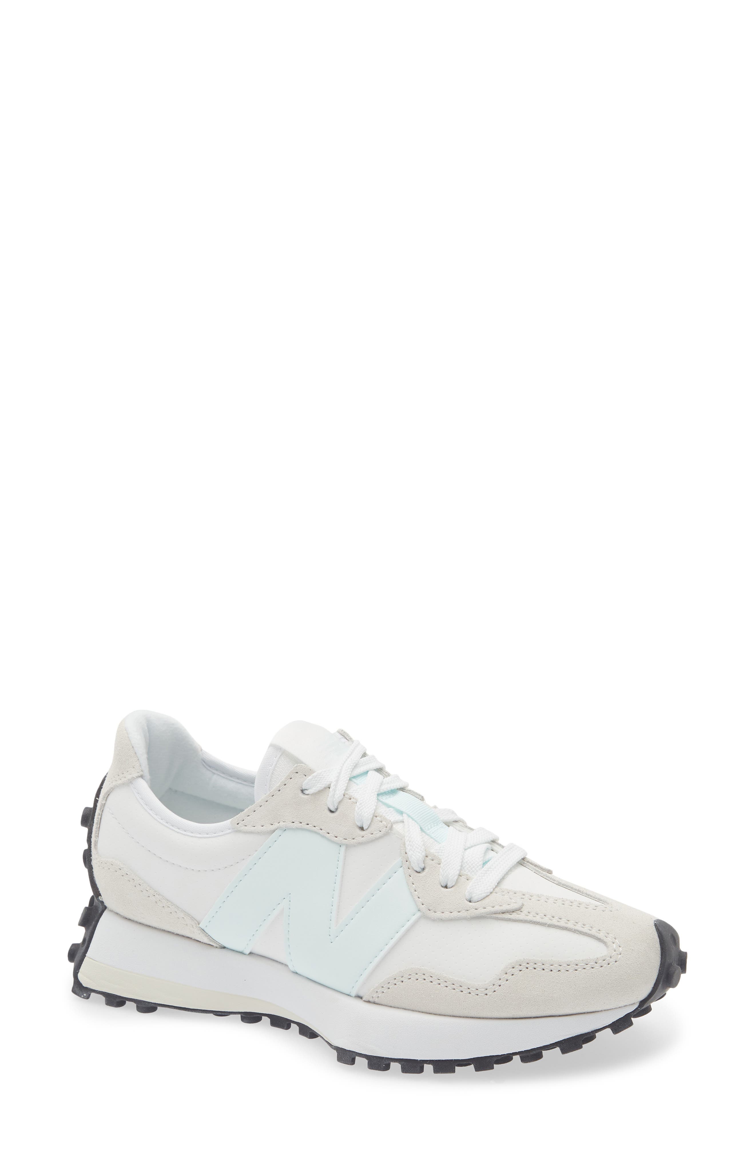 New Balance 327 Sneaker, Main, color, Nb 103 White/Glint Blue