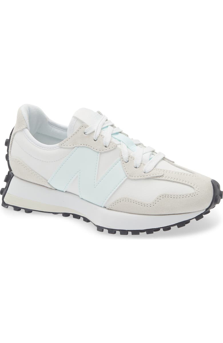 New Balance 327 Sneaker, Main, color, Nb 103 White/Glint Blue