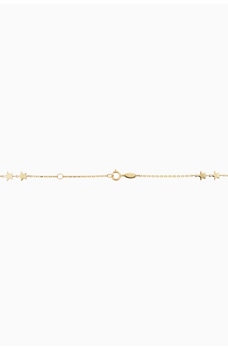 Oradina 14K Yellow Gold Street Star Bracelet, Alternate, color, Yellow Gold