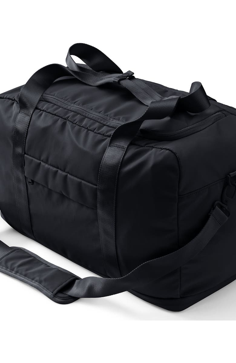 Lands' End Travel Carry On Luggage Duffle Bag, Main, color, Black
