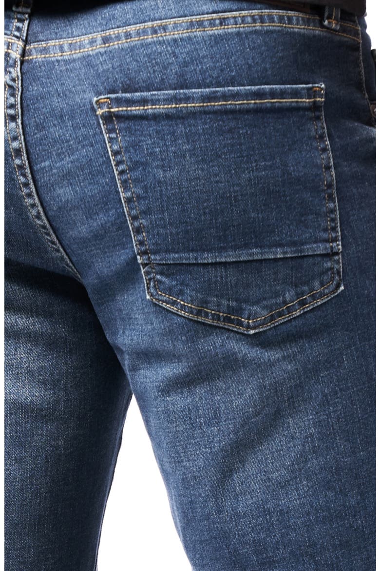 Slim-Fit Performance Stretch Jeans, Alternate, color, BURKE