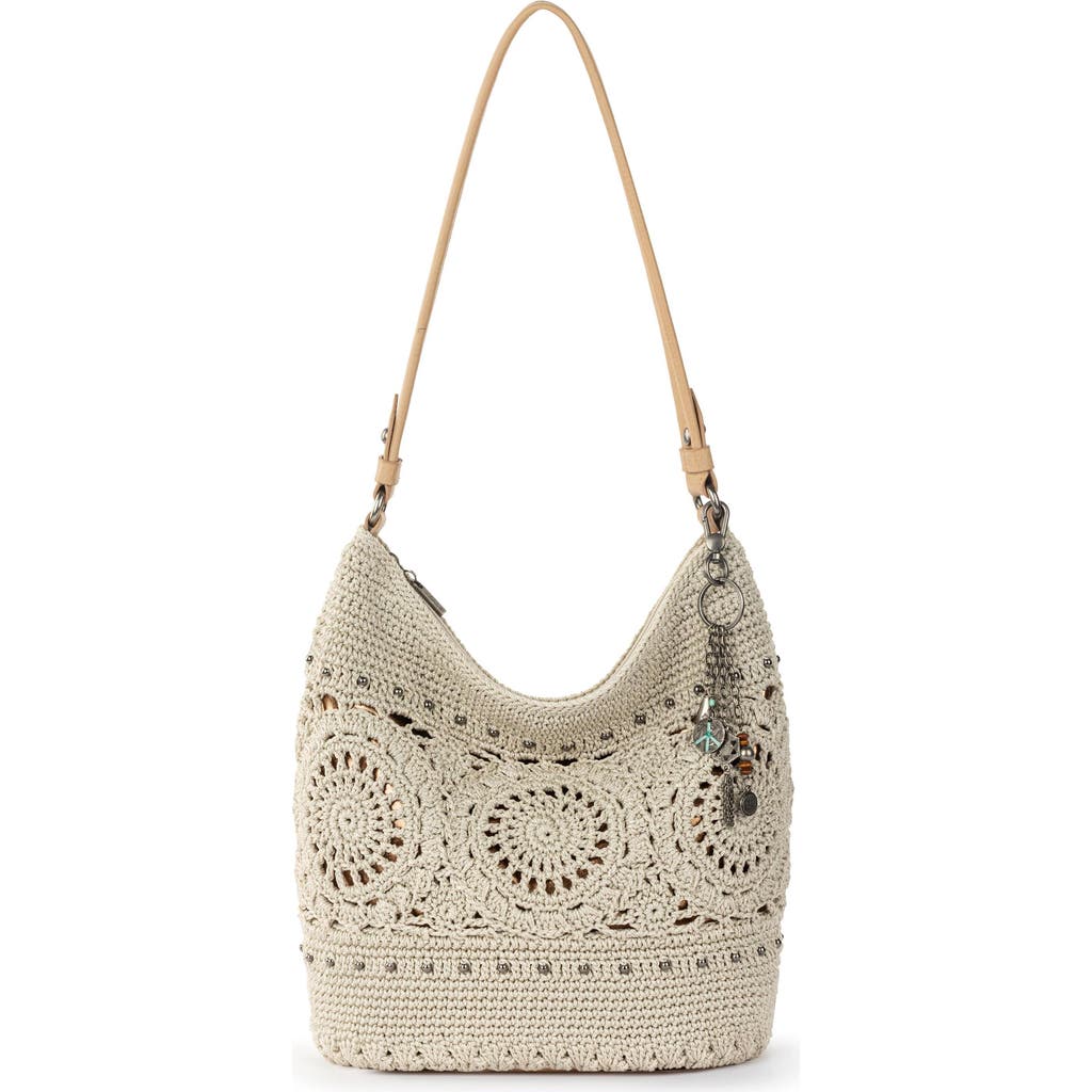 The Sak Sequoia Hobo Bag In Natural Medallion