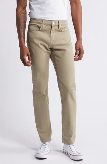 Frame L'homme Garage Oak Slim Jean In Garage Dry Sage