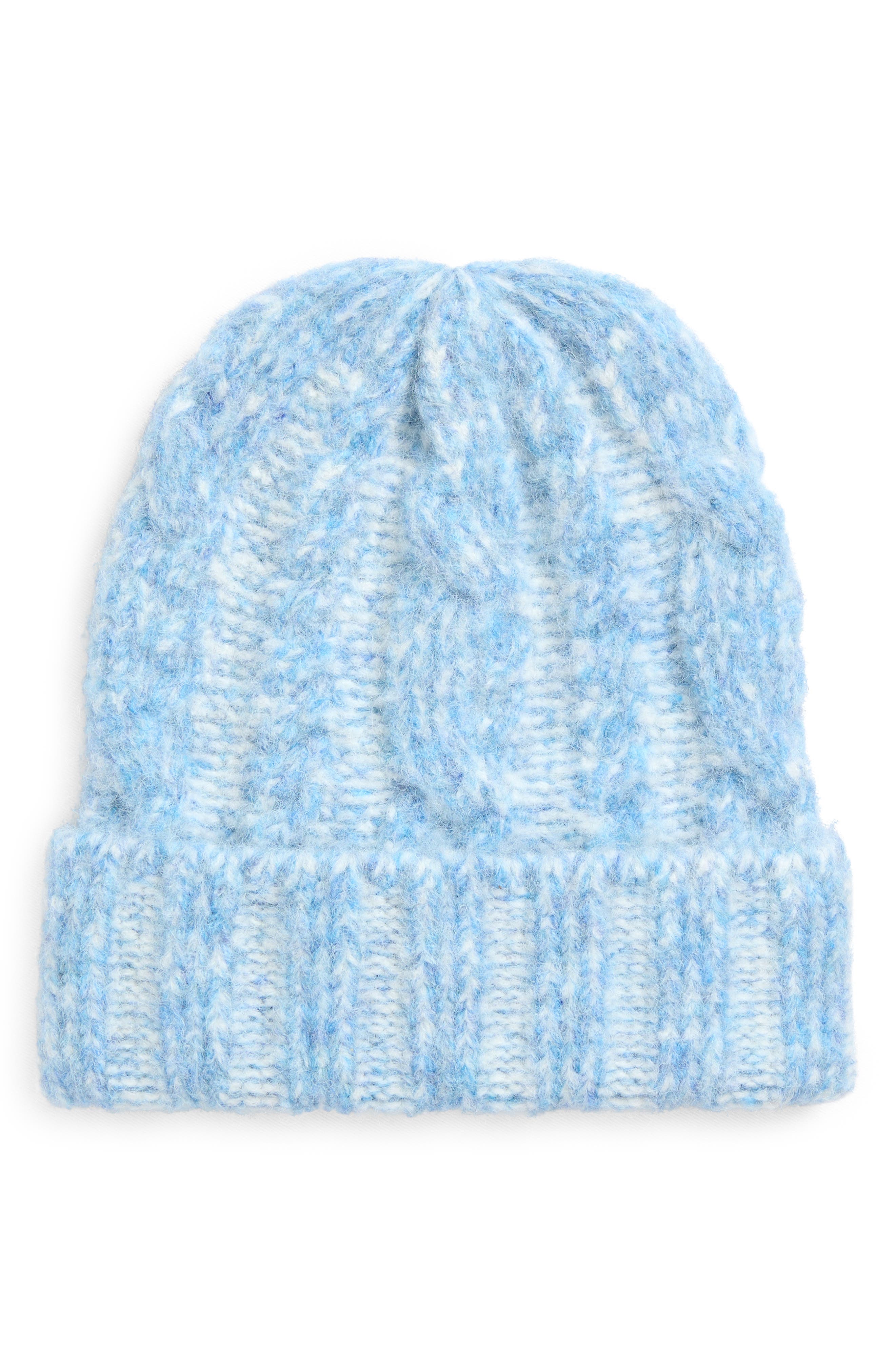 Melrose and Market Marled Cable Knit Beanie