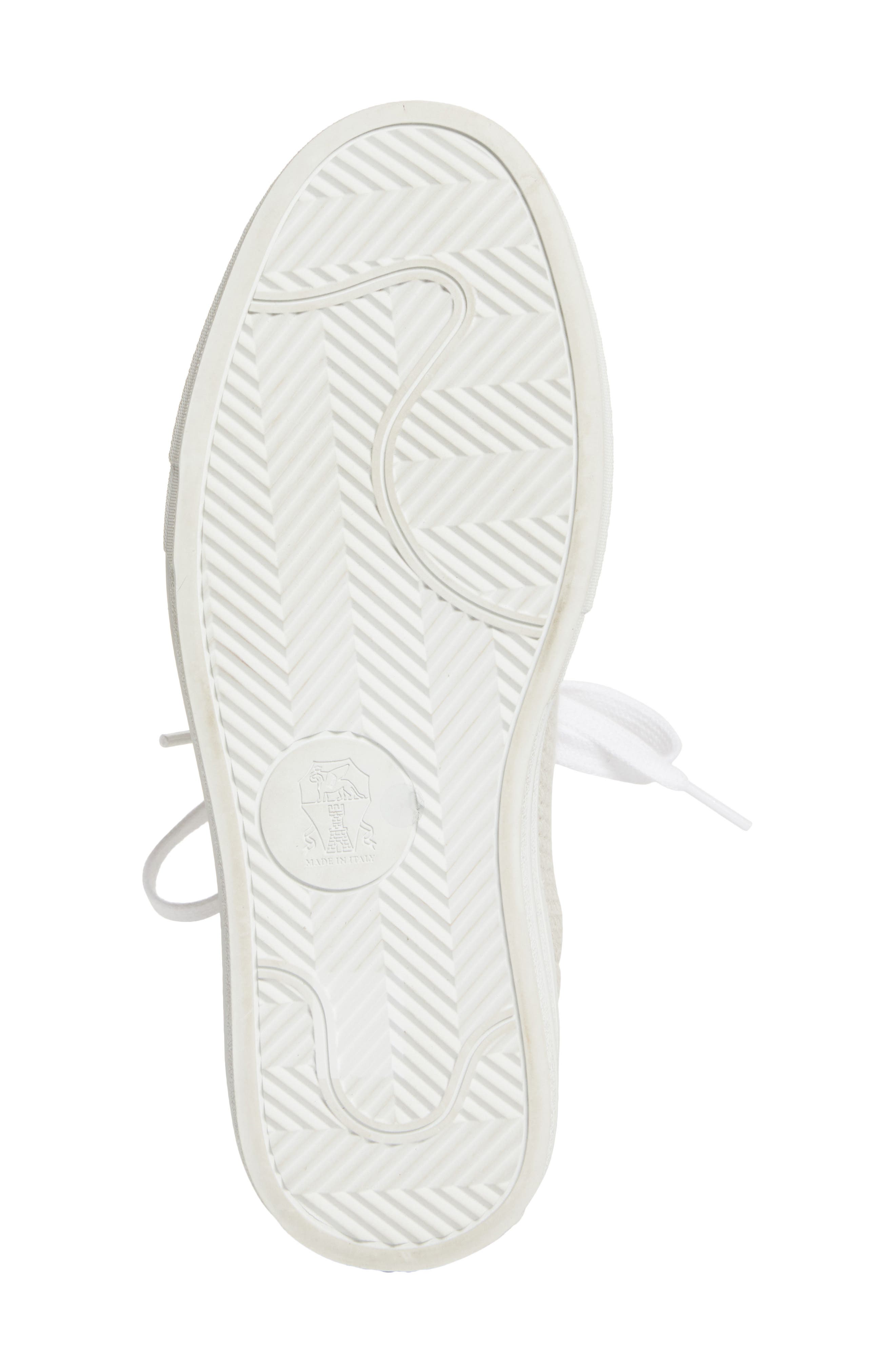 Brunello Cucinelli Monili Trim Platform Sneaker, Alternate, color, White