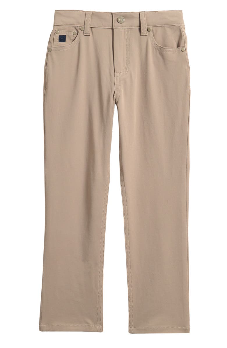 vineyard vines Kids' OTG Five Pocket Pants, Main, color, Khaki