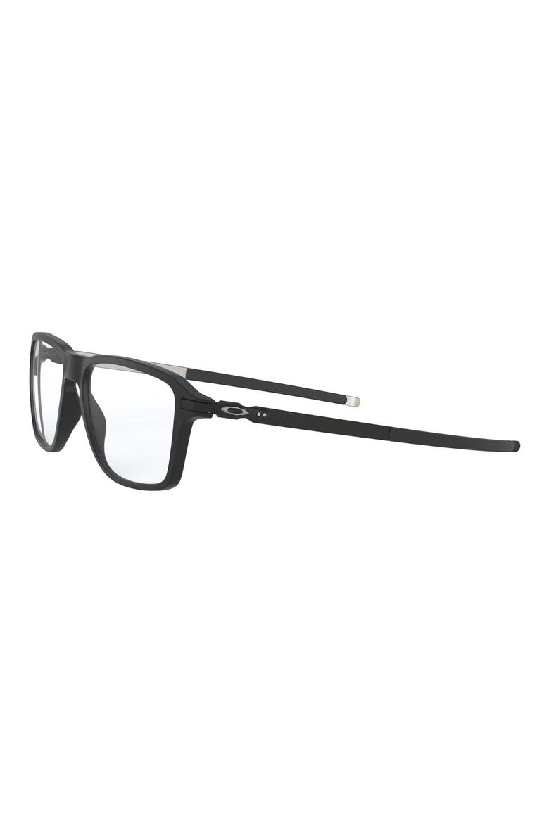 Wheel House 54mm Square Optical Glasses, Alternate, color, SATIN BLACK