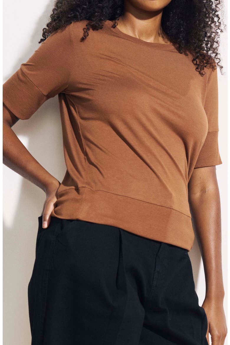 Aimee Knit Top, Alternate, color, PONY
