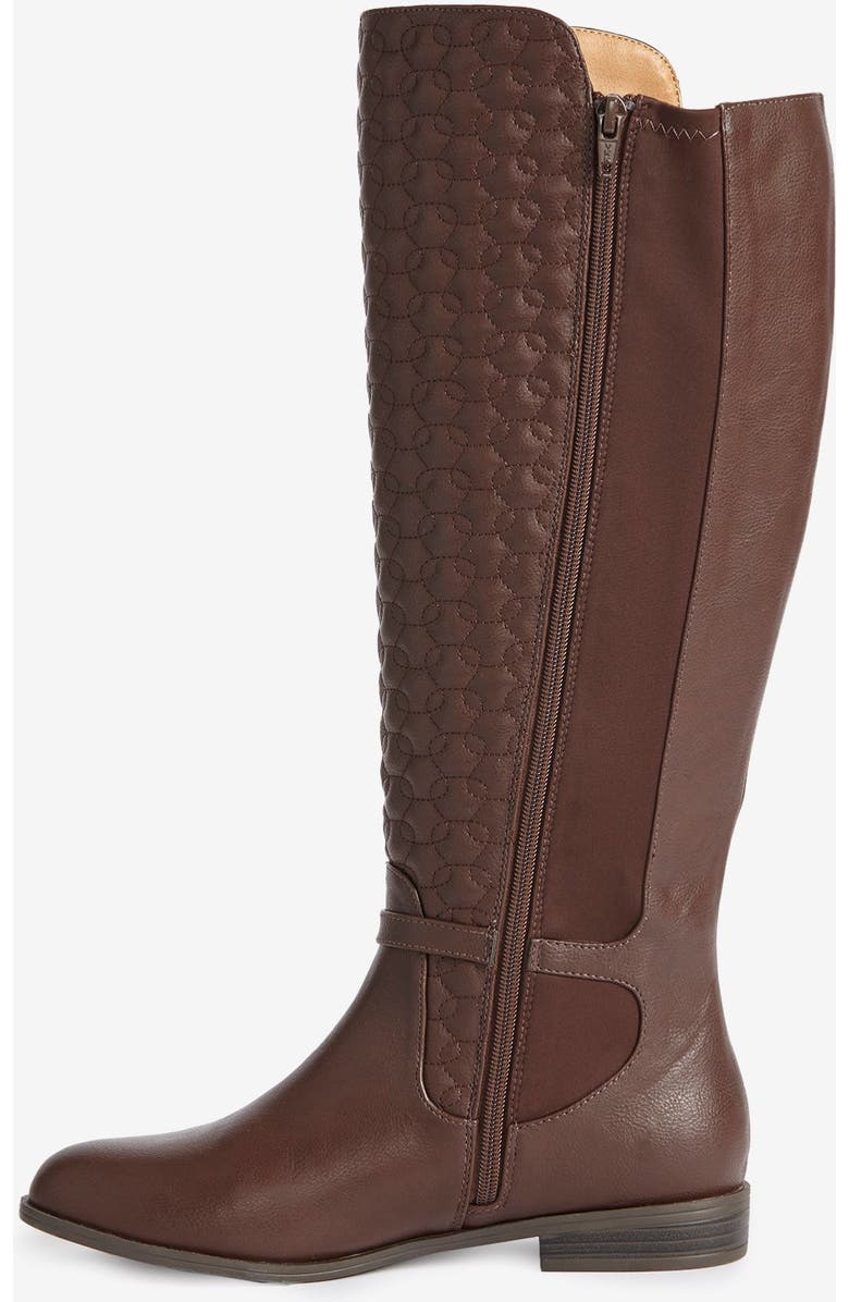 Comfortview The Viona Tall Wide Calf Boot, Alternate, color, Black