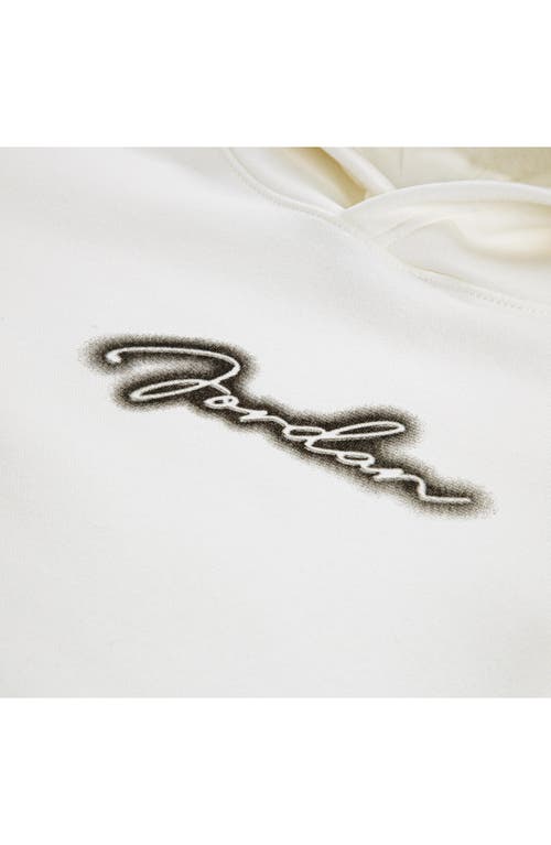 Shop Jordan Kids' Mvp Hoodie In Sail