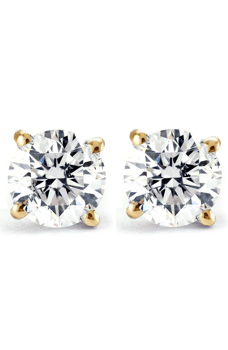 Bliss Diamond 2 1/4 Ct T.W. Diamond Screw Back Studs Lab Grown 14k Gold, Main, color, 14K Yellow Gold