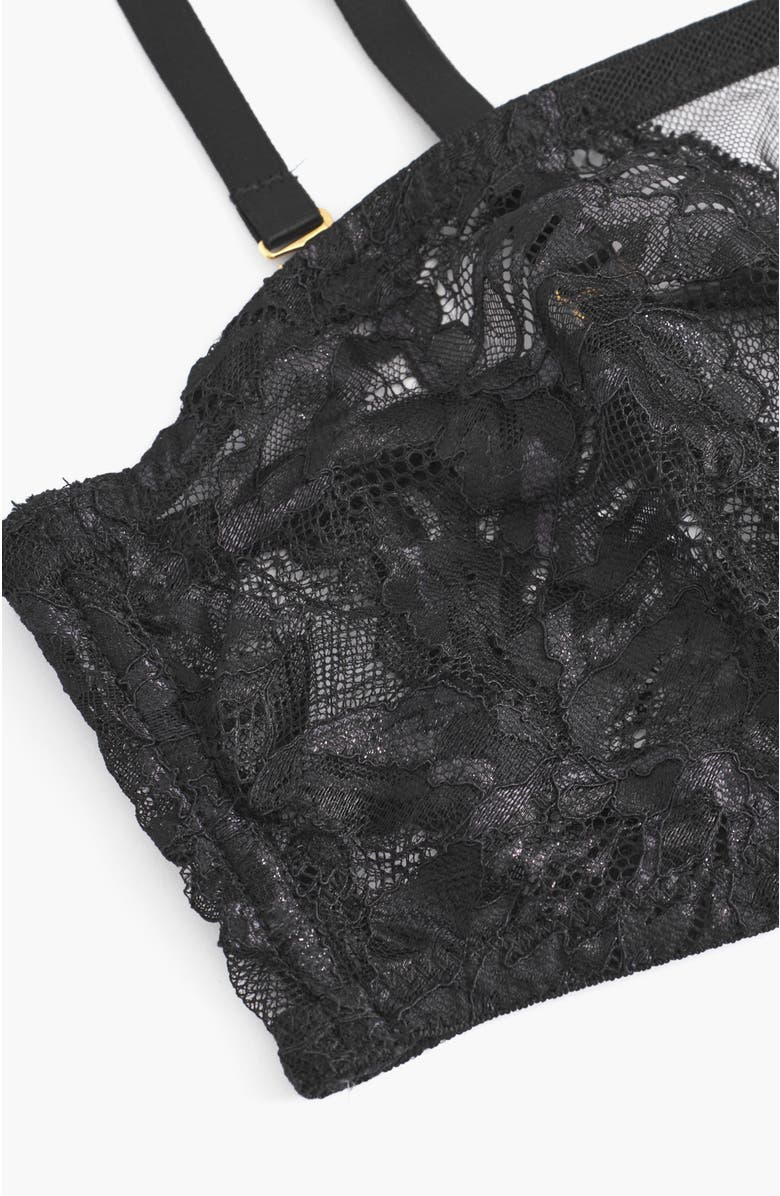 Cosabella Paradiso Bandeau, Alternate, color, Black