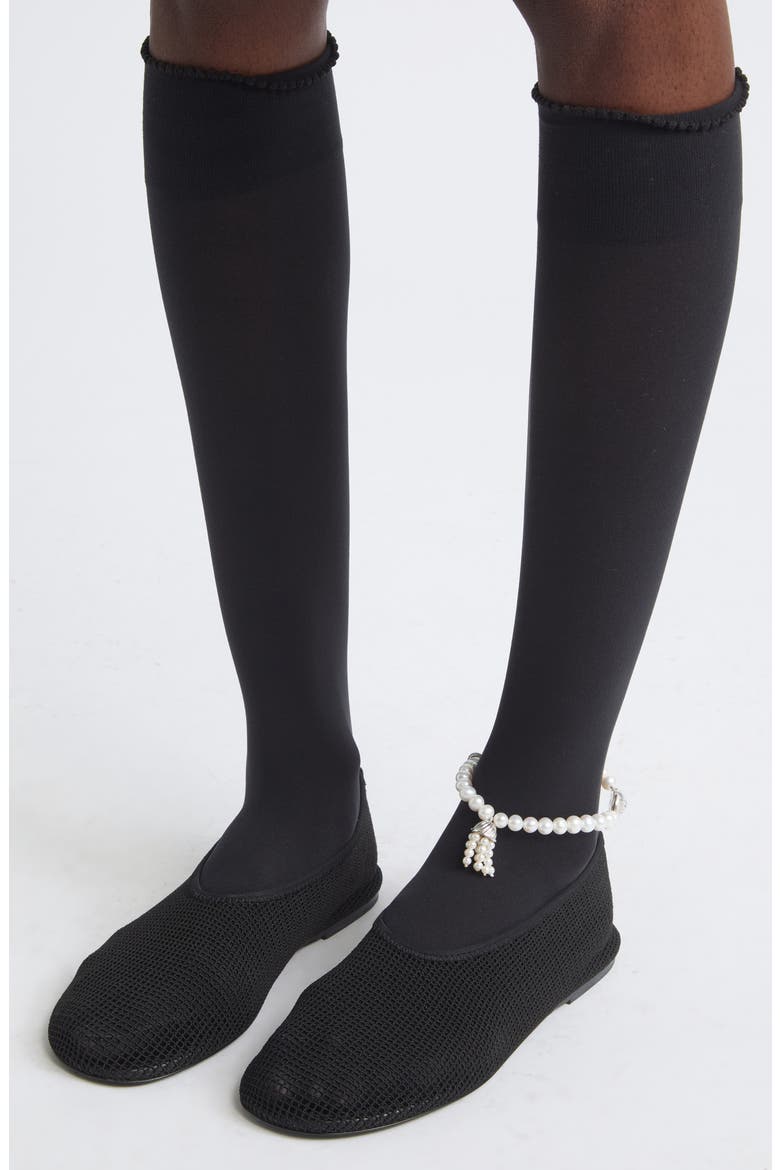 Odalisque Pearl Anklet, Alternate, color, WHITE