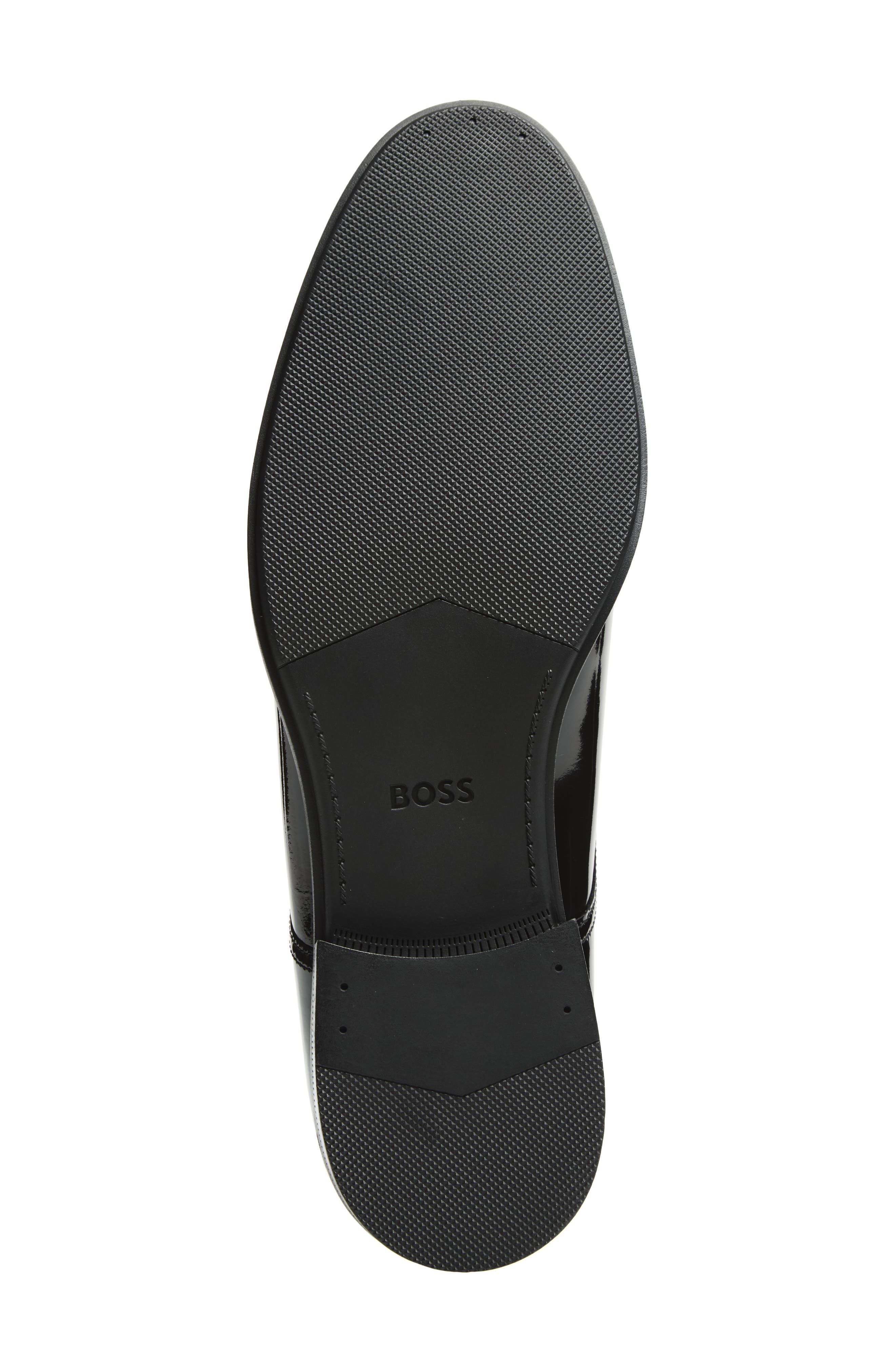 BOSS Colby Patent Derby, Alternate, color, Black