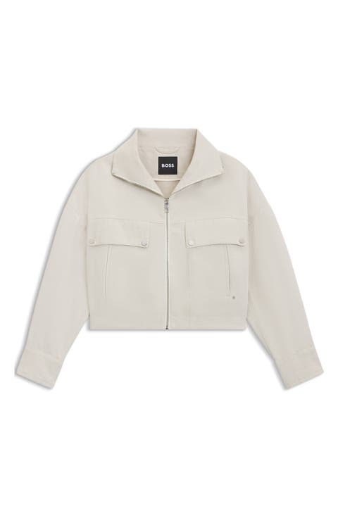 Jamoura Cotton & Linen Twill Jacket