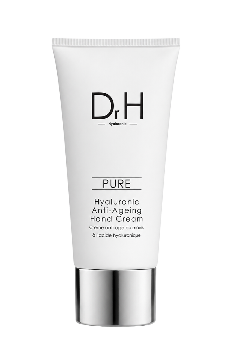 Dr H Hyaluronic Acid Hand Cream 50ml for Dryness, Fine Lines & Wrinkles, Alternate, color, White