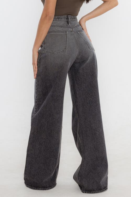 Rüdes Denim Rudes Denim The Phoenix Wide-leg Jean In Surfers Grey