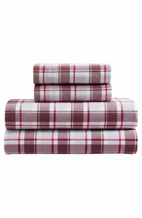 Rugged Plaid Flannel Sheet Set