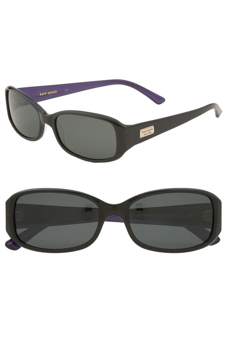 Kate Spade New York 'paxton' 53mm polarized sunglasses, Main, color, 
