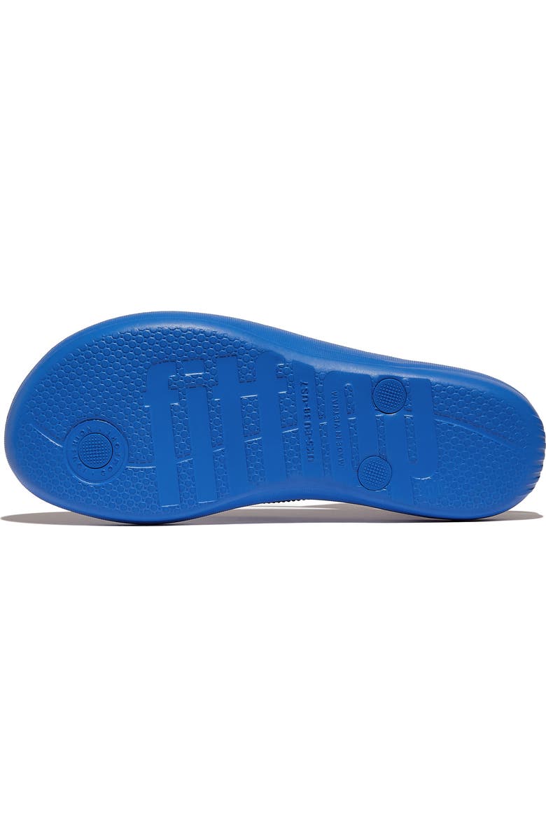 FitFlop iQushion<sup>™</sup> Splash Crystal Flip Flop, Alternate, color, French Blue