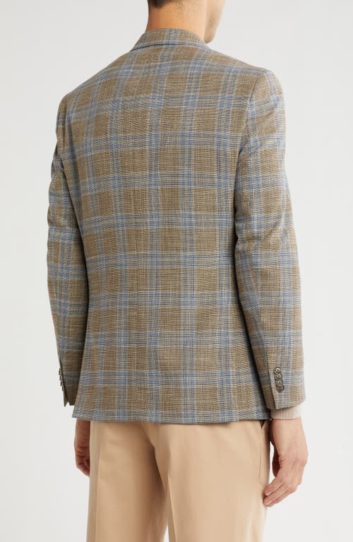 Tommy Hilfiger Recycled Polyester Blend Check Sports Coat In Gray