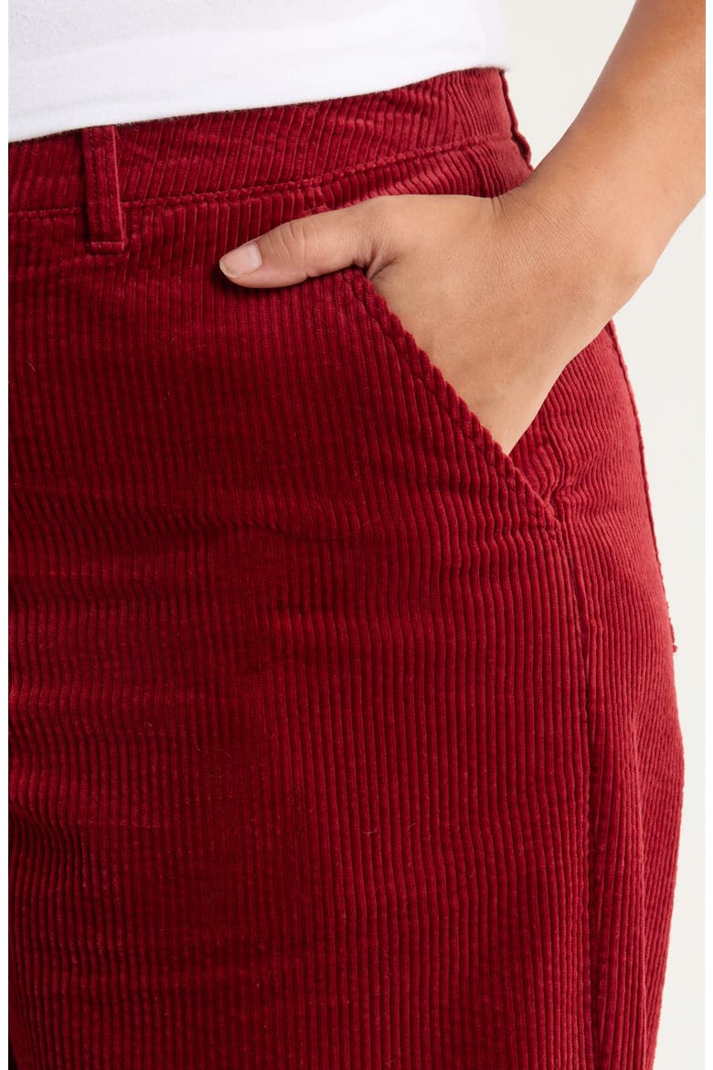 Asphodel Crop Wide Leg Corduroy Pants, Alternate, color, JAM