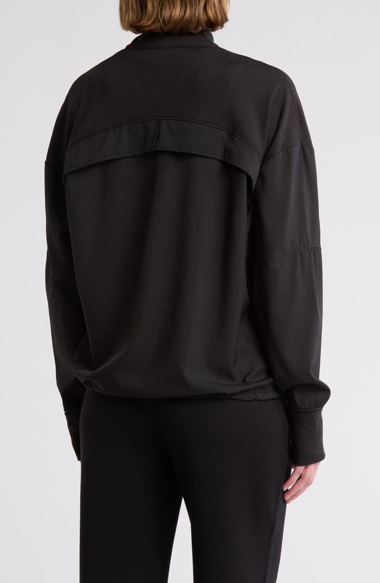 KYODAN Interlock Mixed Media Jacket, Alternate, color,