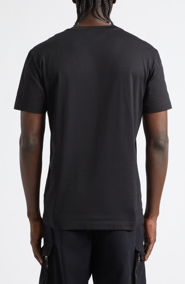 Dolce&Gabbana Beauty Embroidered Logo T-Shirt, Alternate, color, N0000 Black