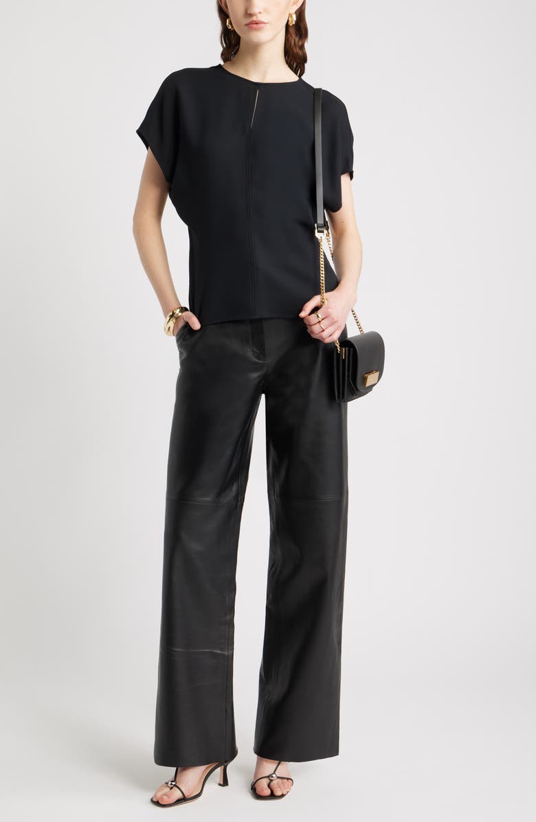 Nordstrom Dolman Sleeve Top, Alternate, color, Black