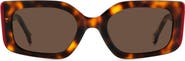 Carolina Herrera 53mm Rectangular Sunglasses