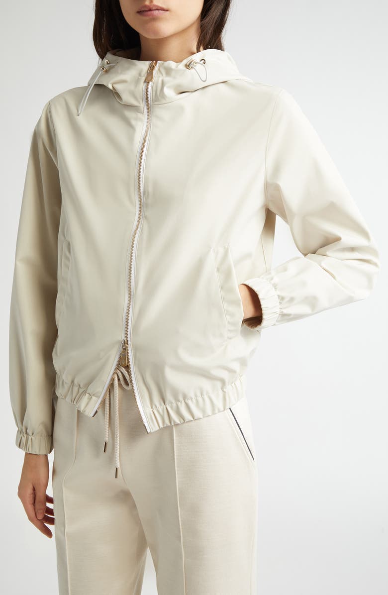 Eleventy Stretch Hooded Jacket, Alternate, color,