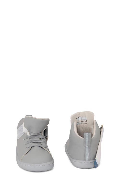 Hopfrög Kids Kids' Smart Walker High Top Sneaker In Super Matt Cool Gray