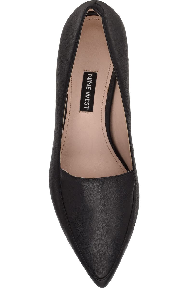 Nine West 'Abay' Pointy Toe Loafer, Alternate, color,