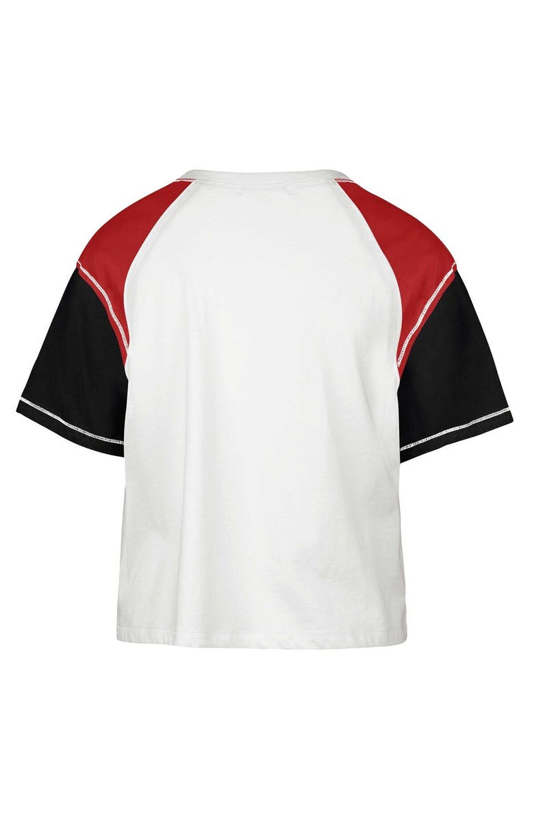 '47 Women's '47 White Ohio State Buckeyes Serenity Gia Cropped T-Shirt, Alternate, color, White