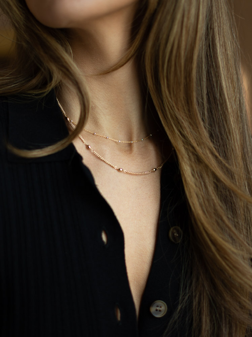 Able Nora Curb Chain Necklace