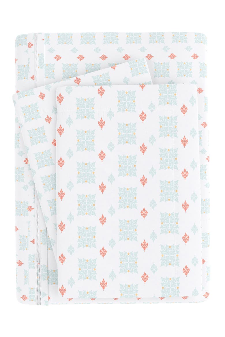 Ultra Soft 3-Piece Duvet Cover Set, Alternate, color, AQUA