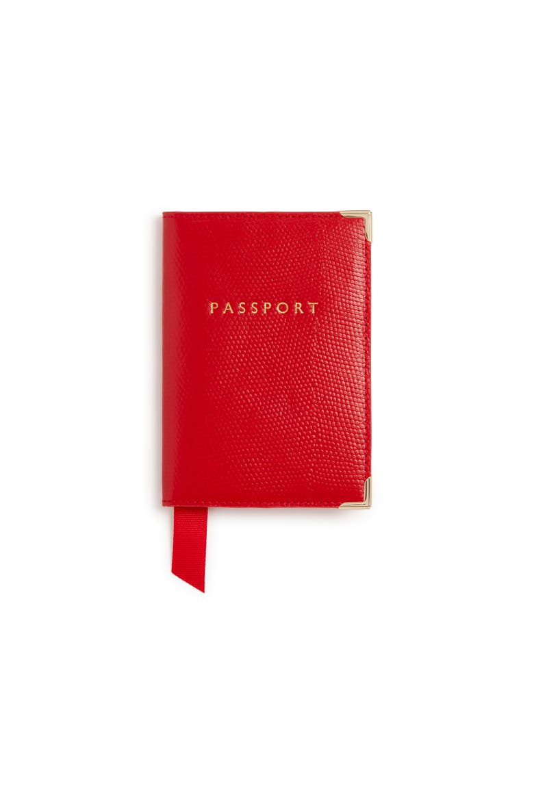 Ash Passport Holder & Key Chain Gift Box, Alternate, color, Red