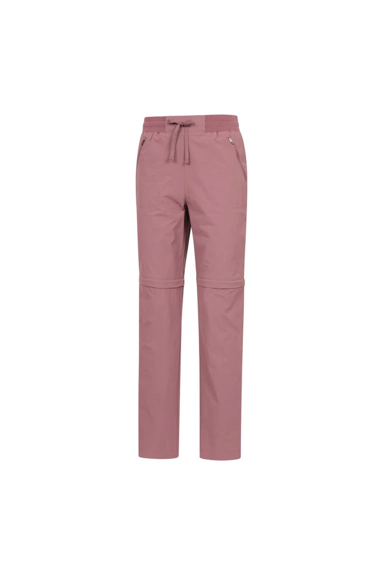 Explorer Zip-off Pants, Alternate, color, Dark Pink