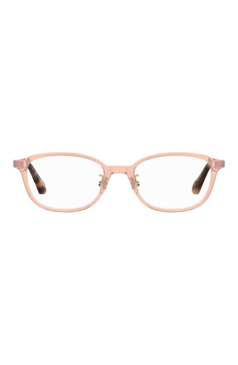 aisha 51mm oval optical glasses