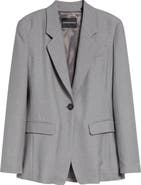 Emporio Armani Structured Single Button Blazer