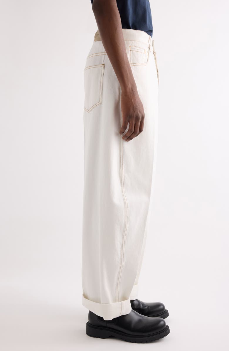 Givenchy Twisted Seam Jeans, Alternate, color, White