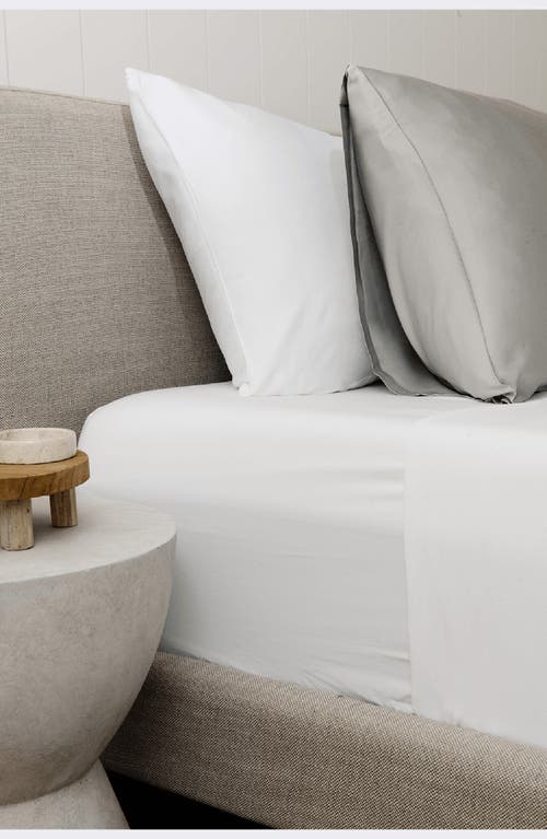 Cozy Earth Set Of 2 Wrinkle Resistant Pillowcases In Light Grey