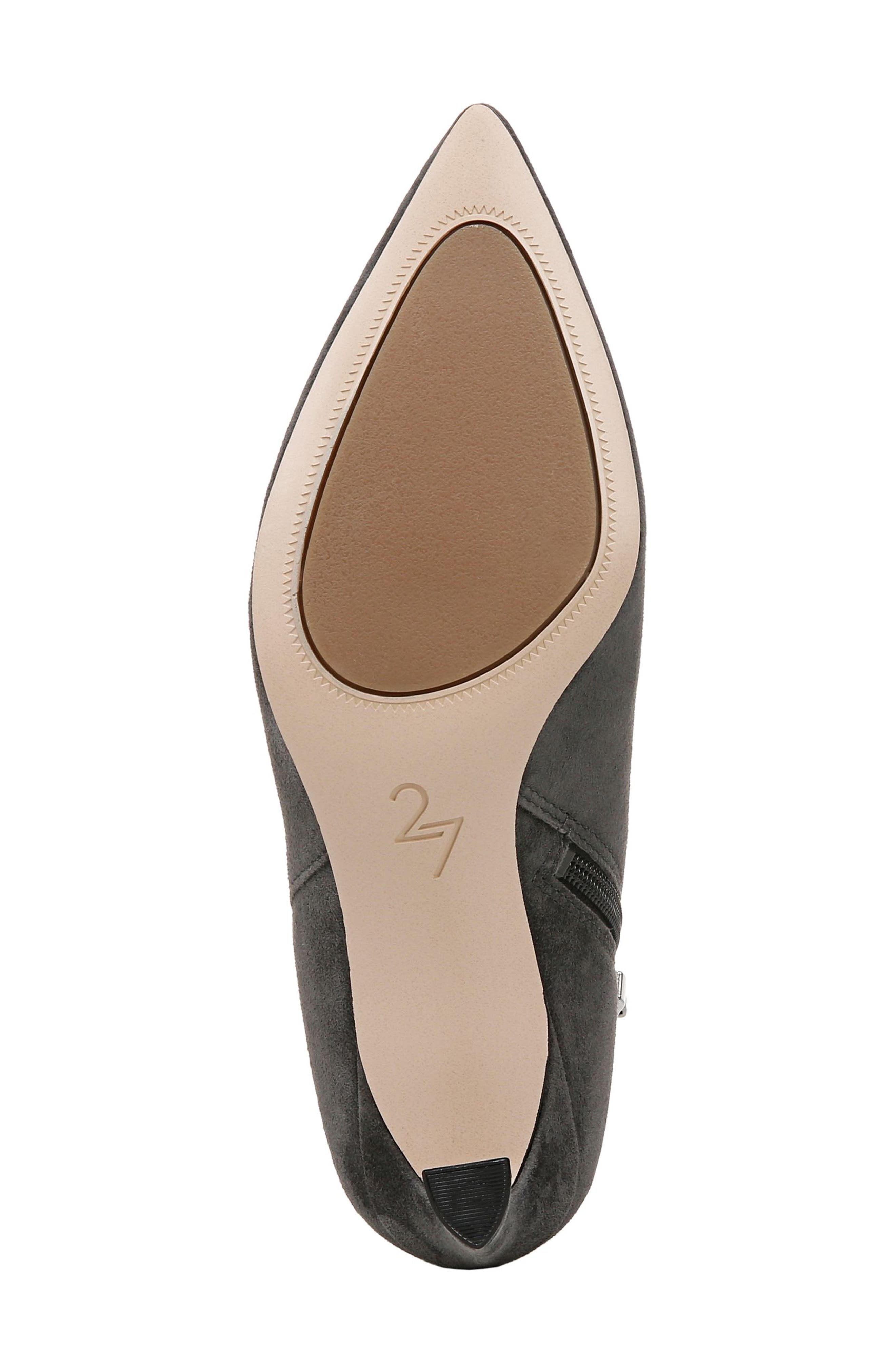 27 EDIT Naturalizer Maya Pointed Toe Bootie, Alternate, color, Dark Grey